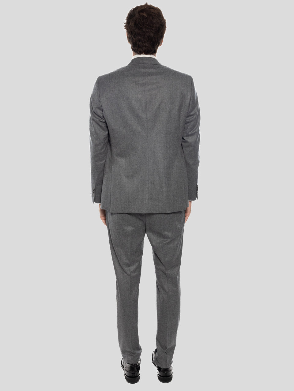 SARTORIA LATORRE Completo in Lana Grigio Melange 2025