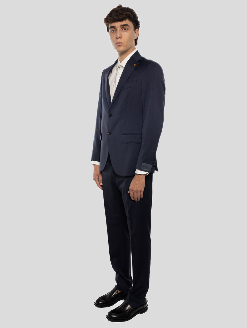 SARTORIA LATORRE Completo in Lana Blu Italy