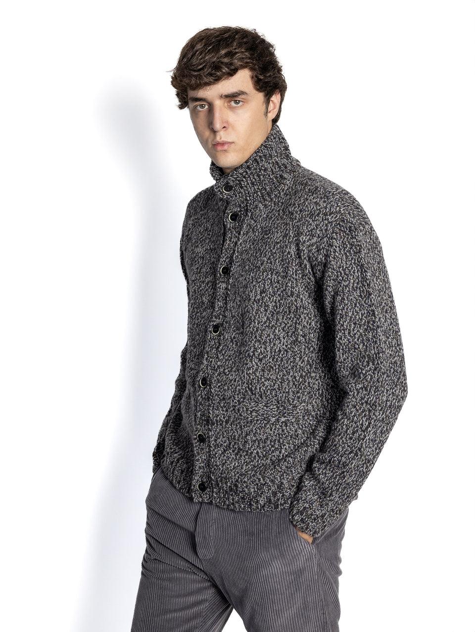 BARENA VENEZIA Cardigan a Trecce Malva Sottocosto
