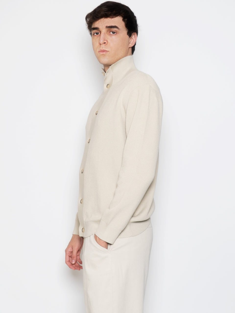 CLOSED Cardigan a Coste Beige Saldi