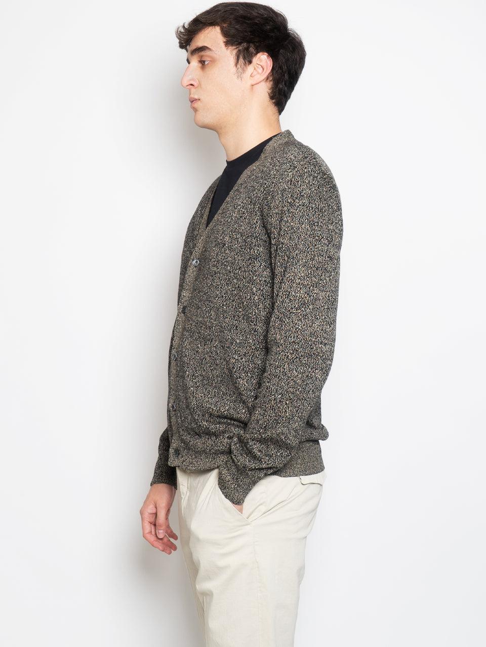 BARENA VENEZIA Cardigan Mélange Nero Offerte
