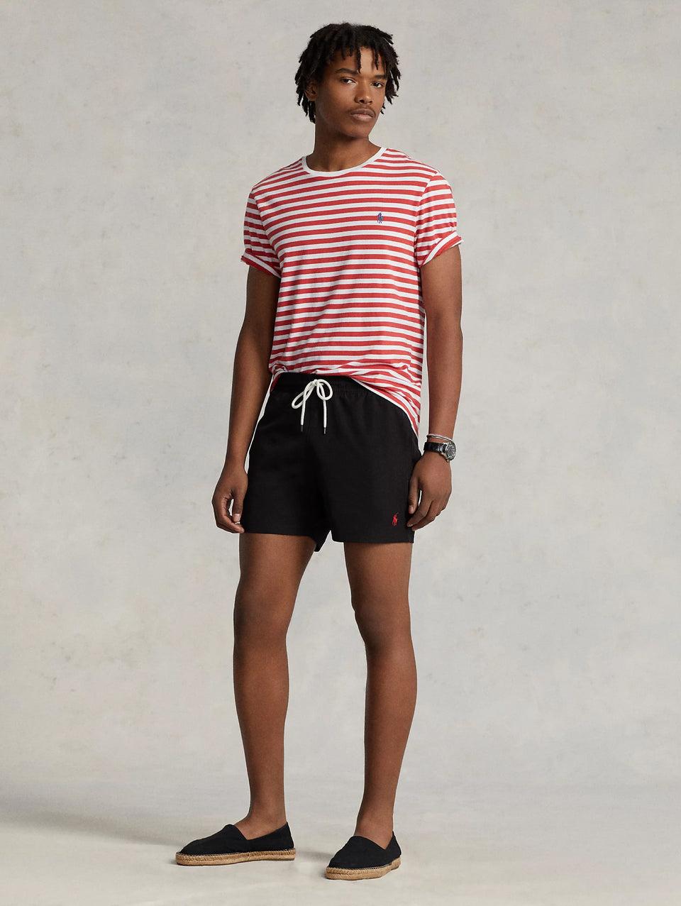 RALPH LAUREN Boxer da Mare Stretch Nero Ultimi due giorni