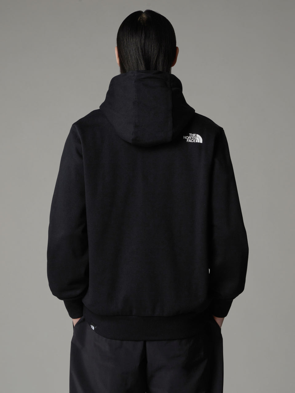 THE NORTH FACE Felpa con Cappuccio e Cerniera Nero Qualità