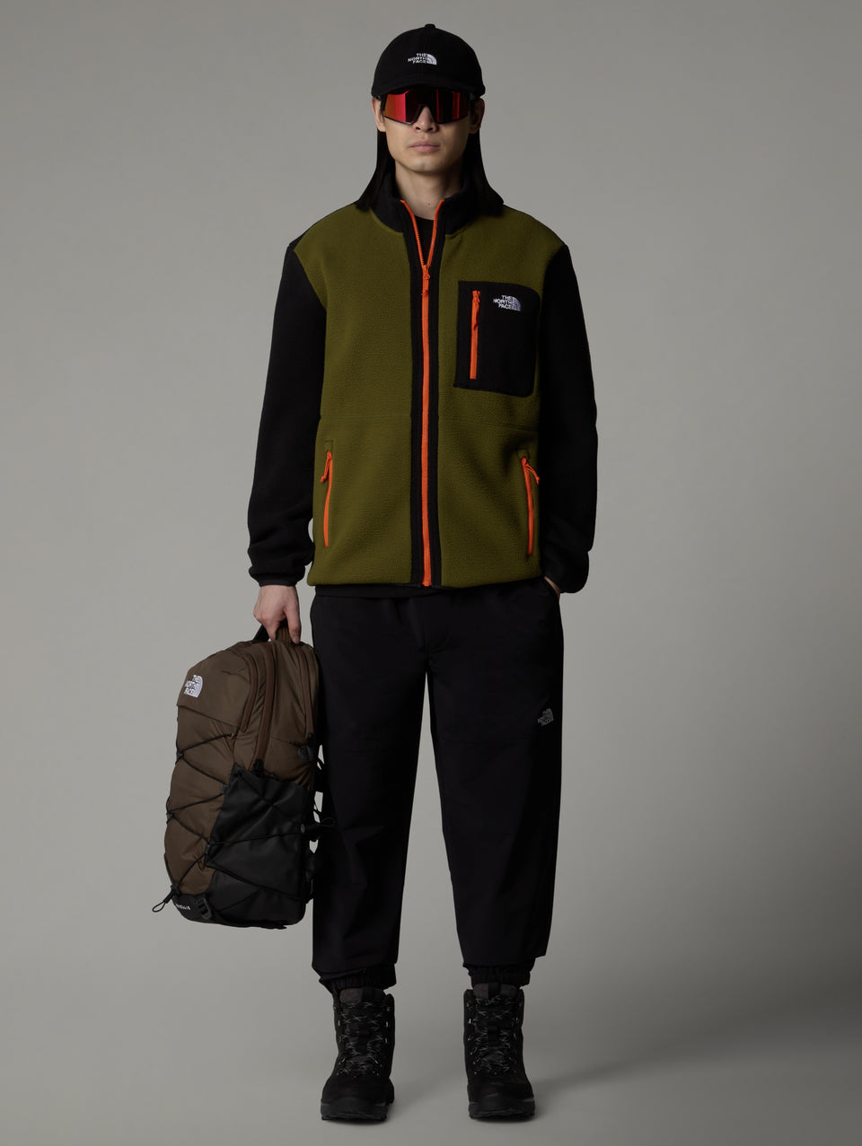THE NORTH FACE Giacca in Pile Medio Yumiori Verde Offerte