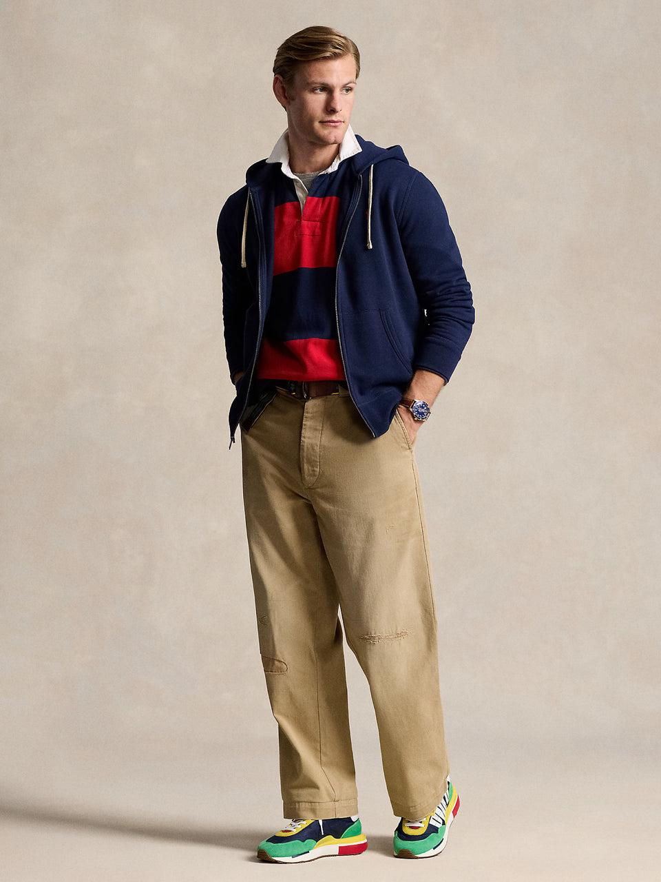 RALPH LAUREN Felpa con Cappuccio Blu Vendite Flash
