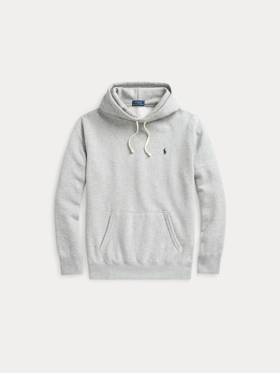 RALPH LAUREN Felpa con Cappuccio Grigio In Saldo