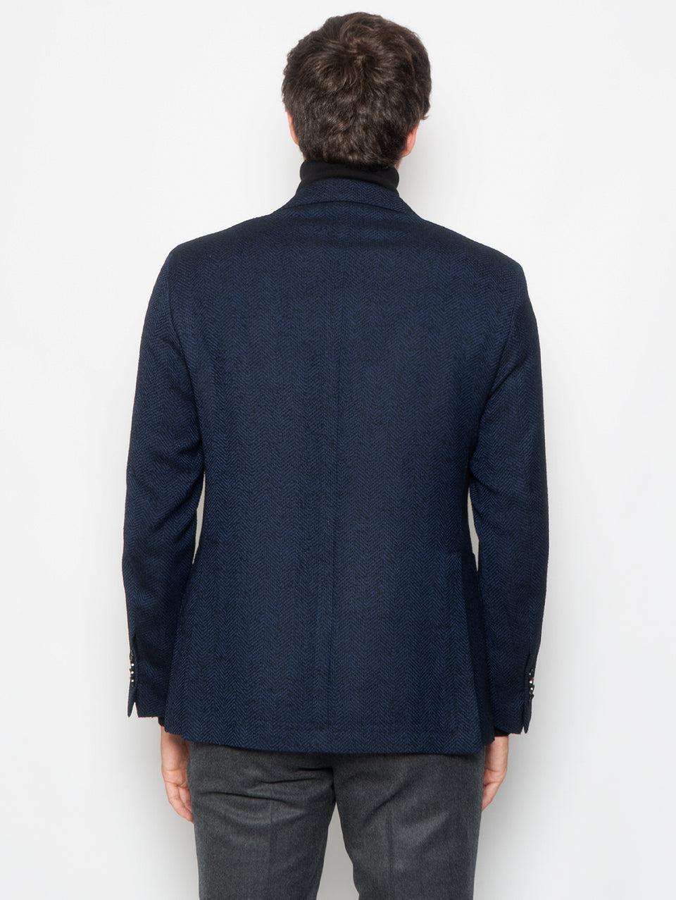 PAOLONI Giacca in Lana Resca Blu Shopping Online