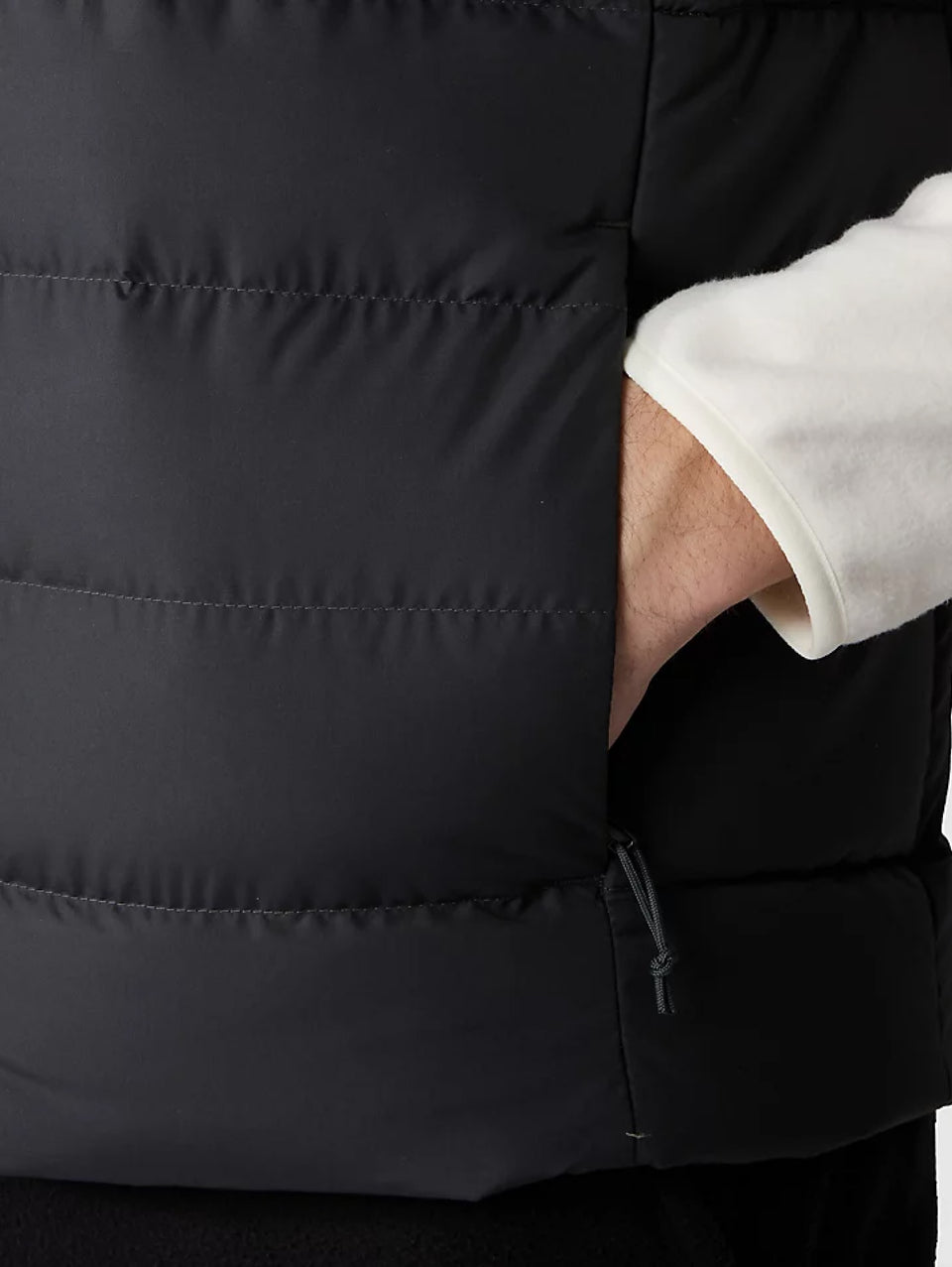 THE NORTH FACE Gilet con Cappuccio in Piuma Aconcagua Nero In Vendita