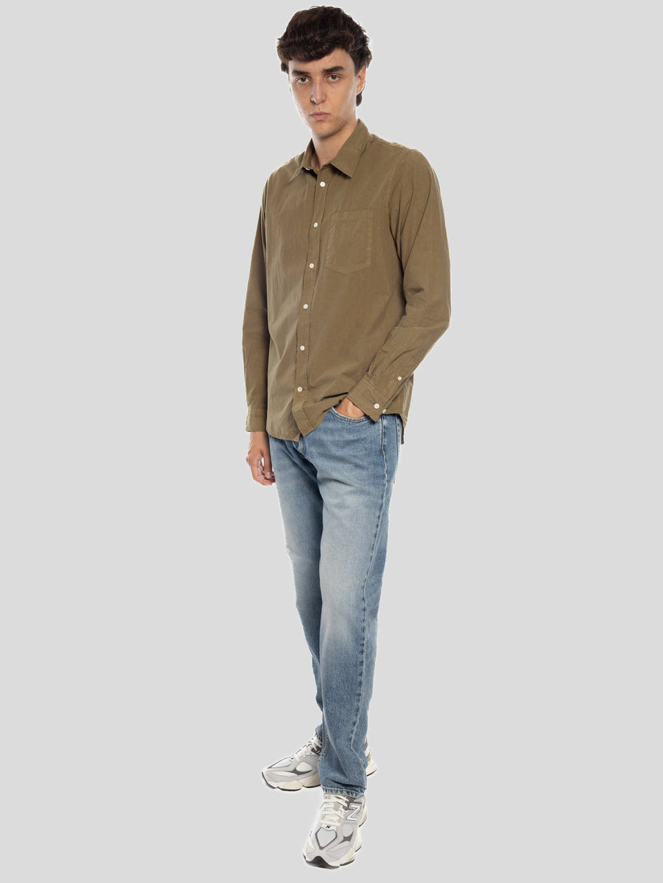 ICON DENIM Jeans Gamba Larga Kanye Blu I Più Venduti