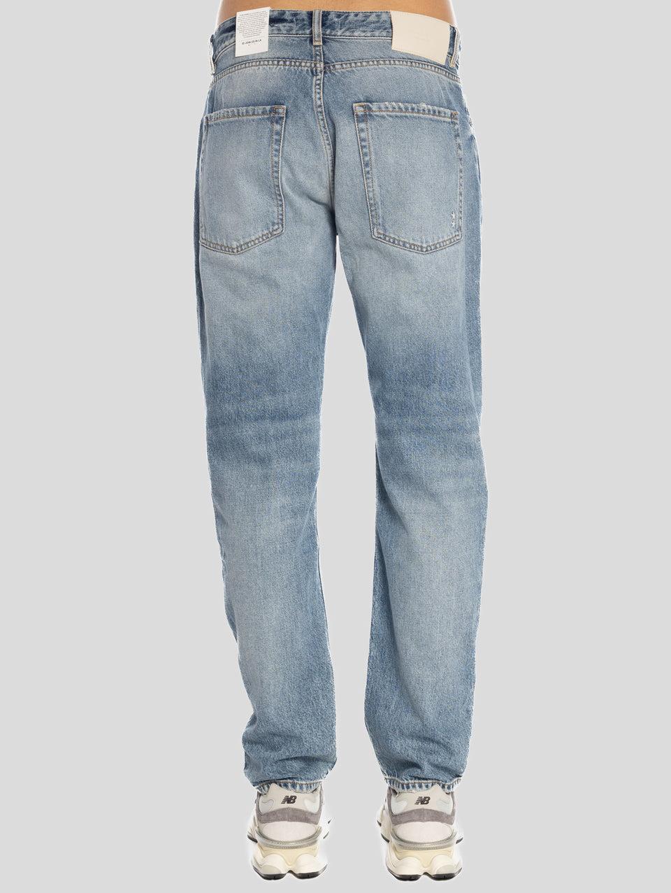 ICON DENIM Jeans Gamba Larga Kanye Blu I Più Venduti