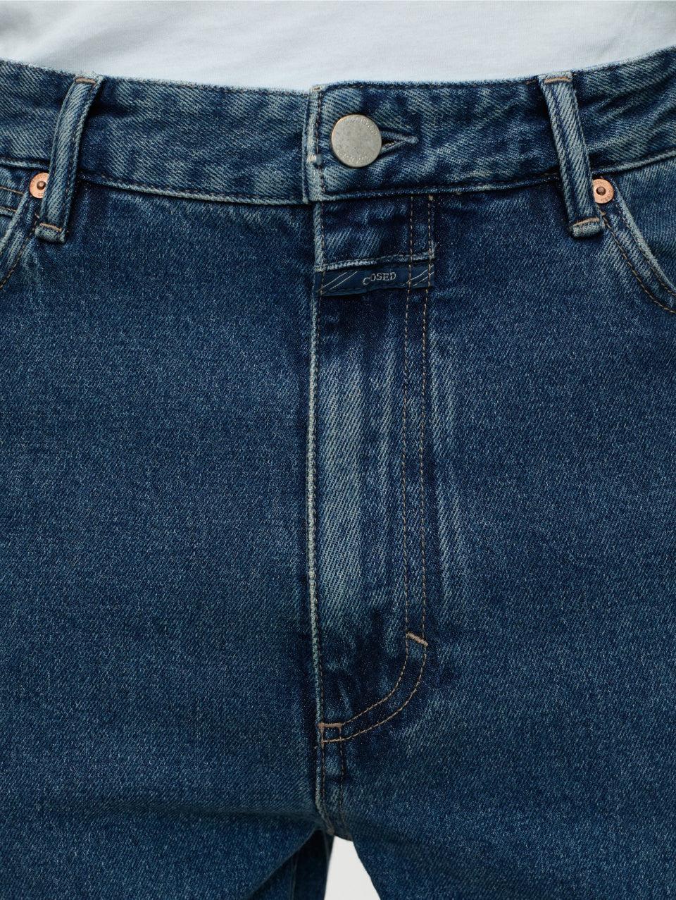 CLOSED Jeans Cinque Tasche con Vita Bassa Blu Italy