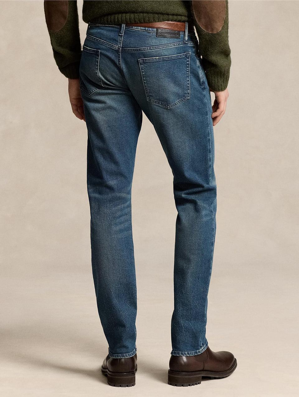 RALPH LAUREN Jeans Sullivan in Cotone Stretch Blu Nuovo