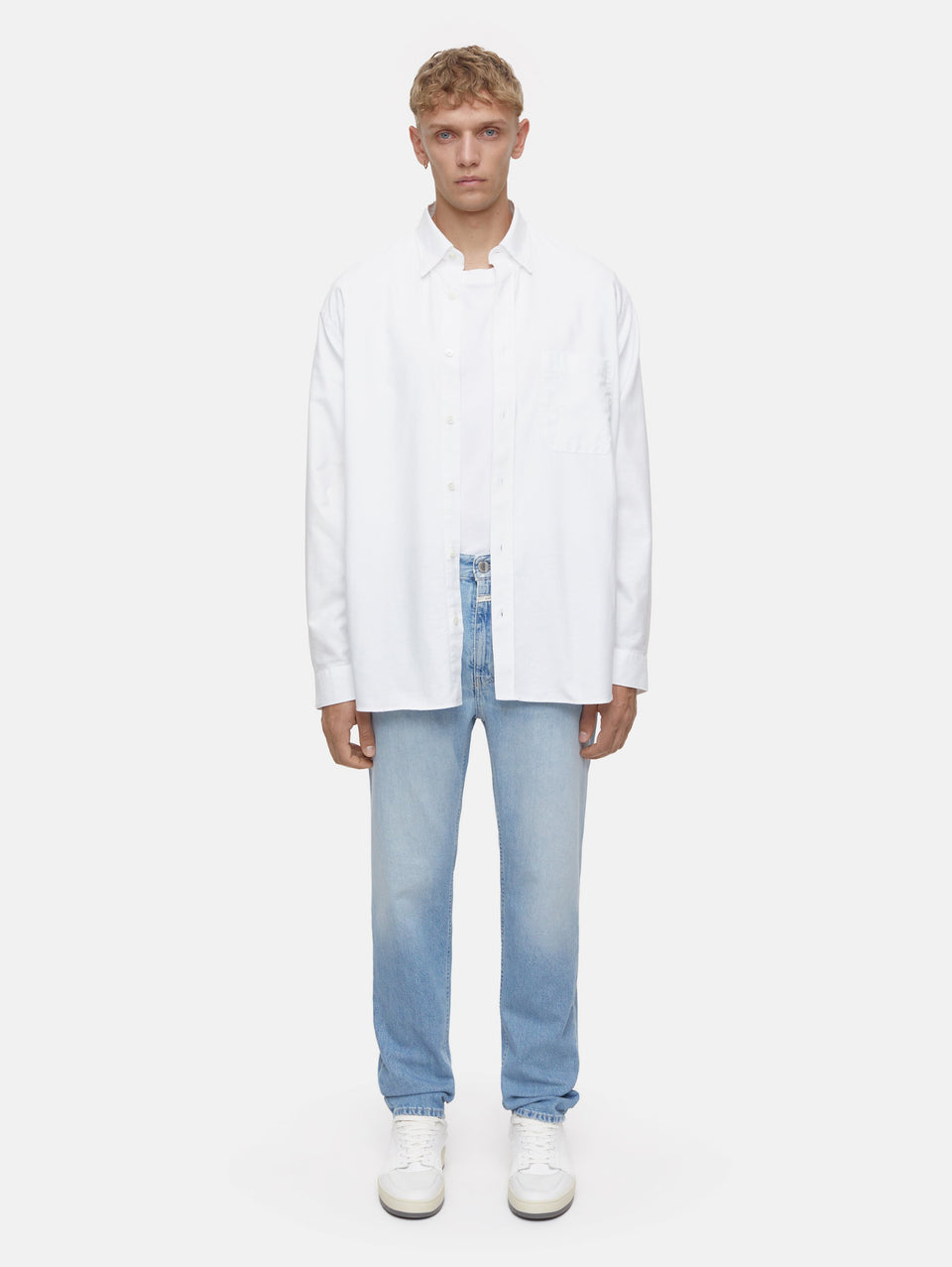 CLOSED Jeans Regular Gamba Dritta Cooper True Celeste Spedizione Gratuita