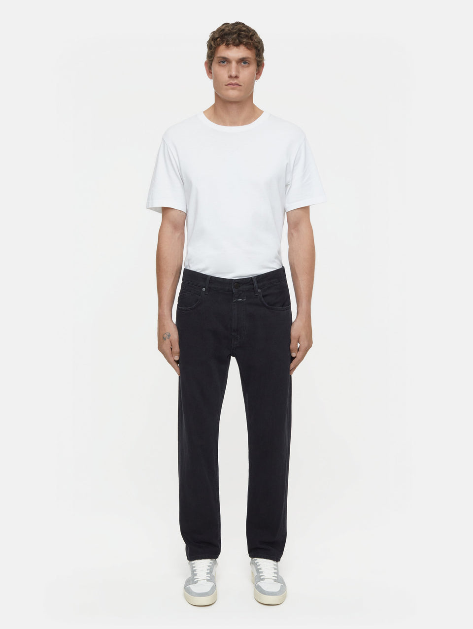 CLOSED Jeans Regular Gamba Dritta Cooper True Nero Pezzi Unici