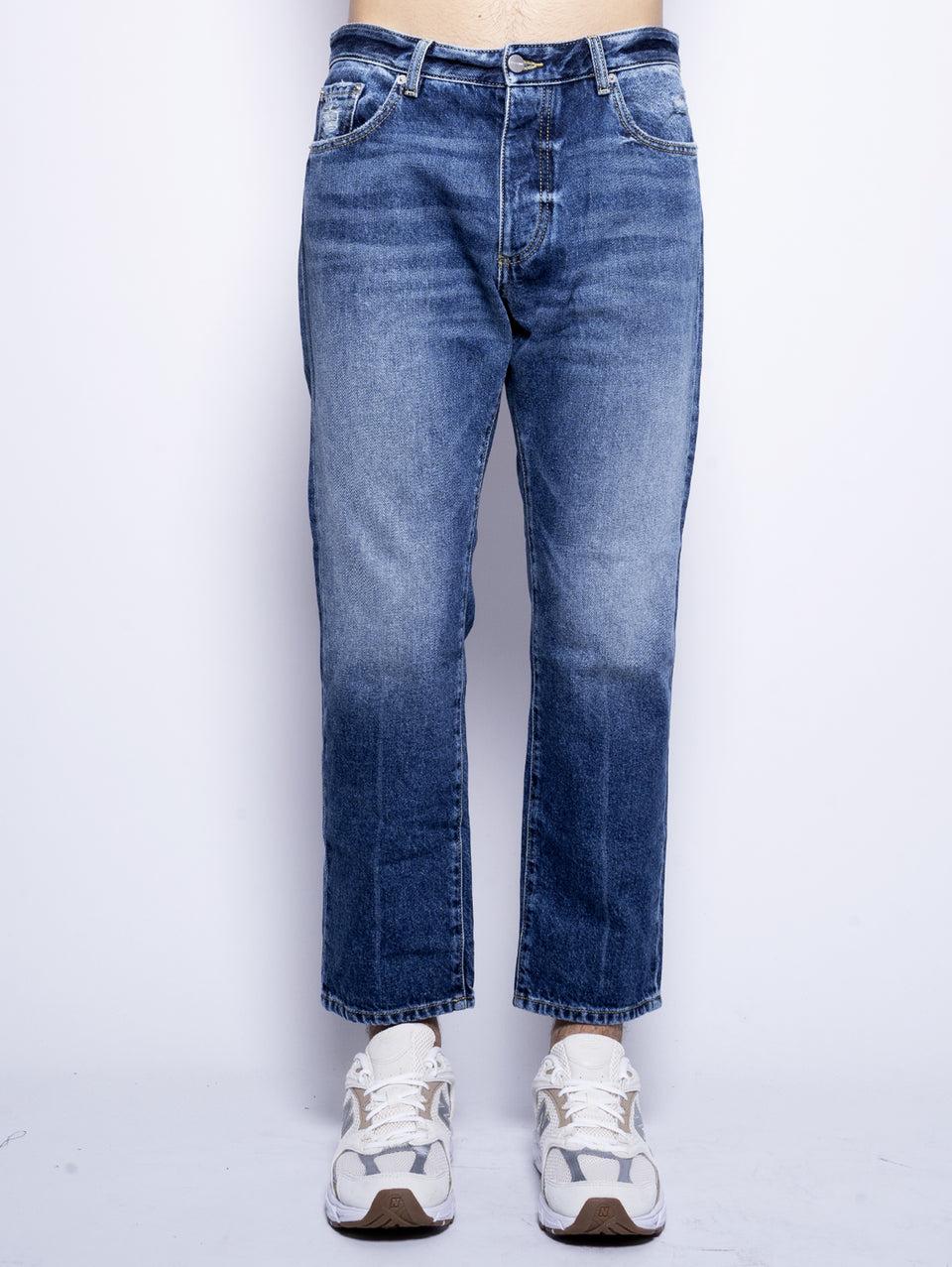 ICON DENIM Jeans Josh Gamba Dritta Blu