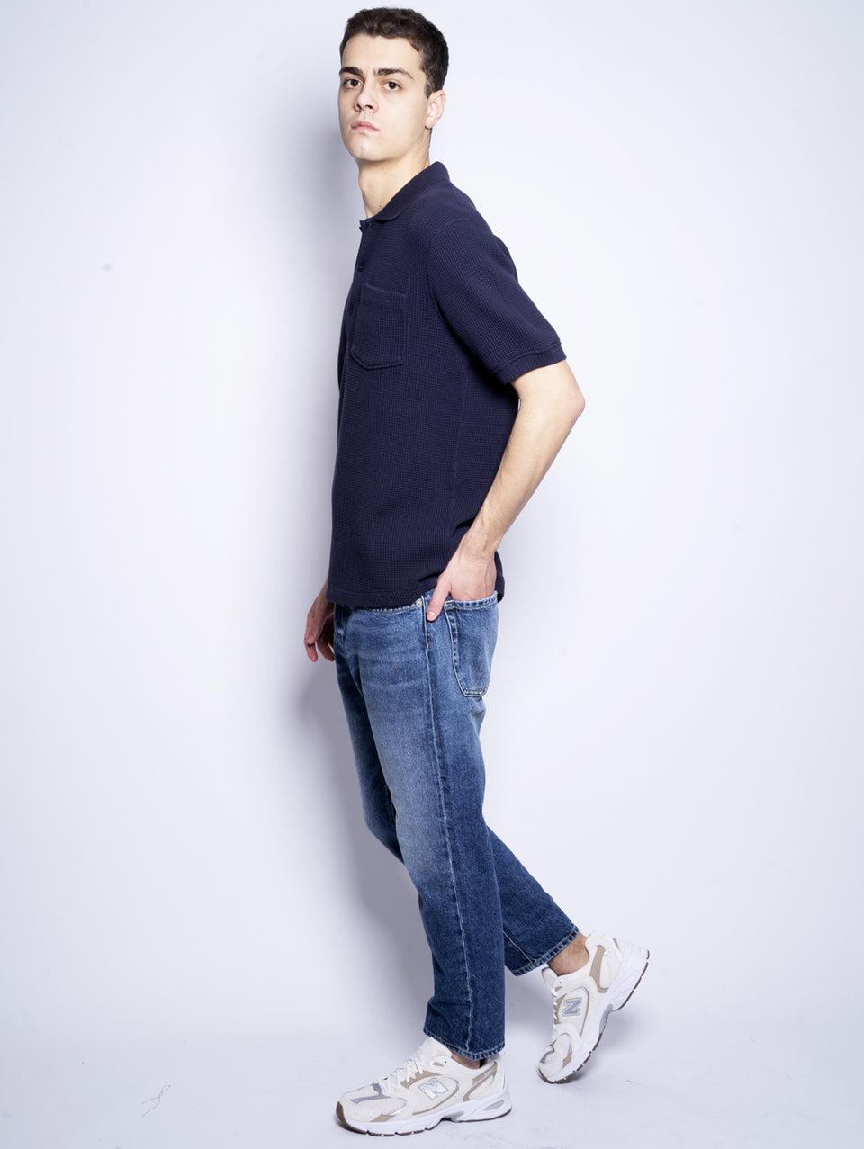 ICON DENIM Jeans Josh Gamba Dritta Blu Soddisfazione Garantita