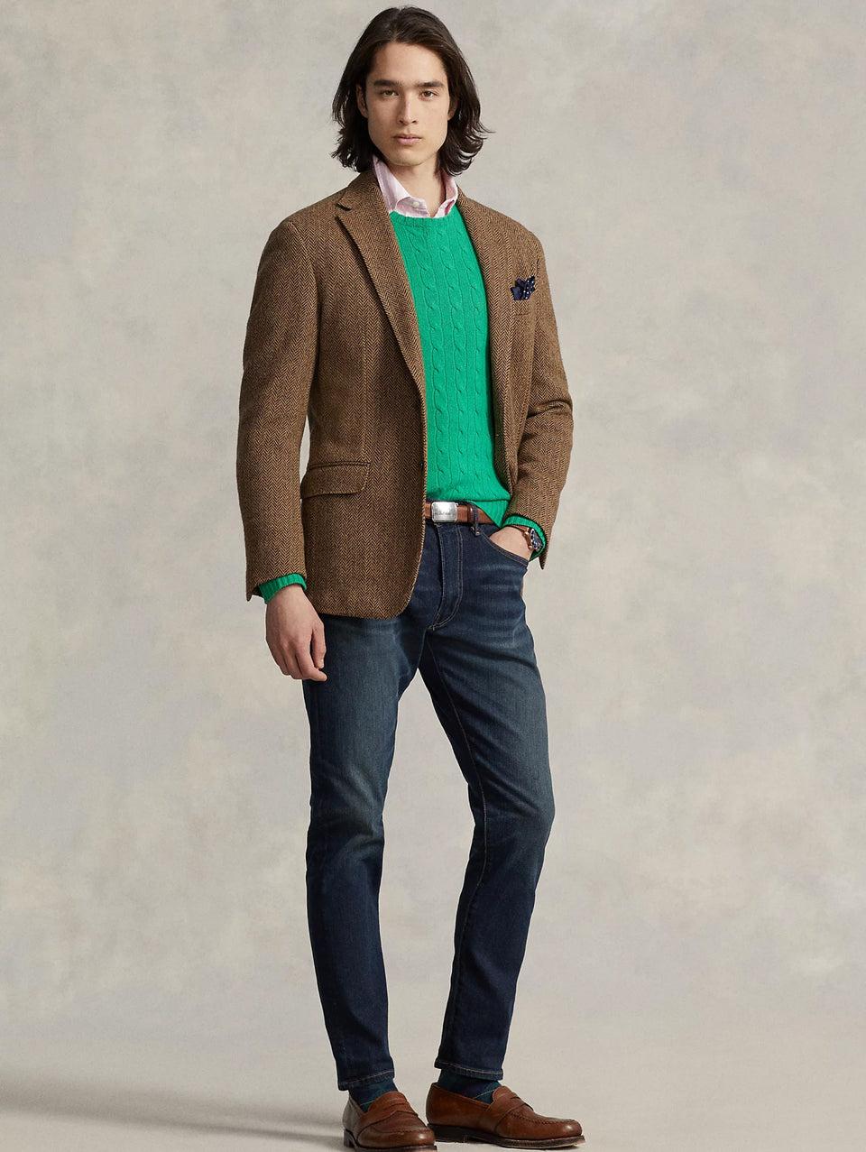 RALPH LAUREN Jeans Slim Sullivan Blu Scuro Qualità Garantita