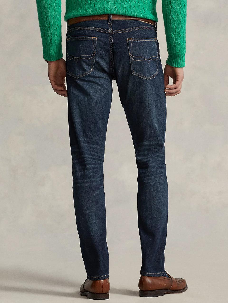 RALPH LAUREN Jeans Slim Sullivan Blu Scuro Qualità Garantita
