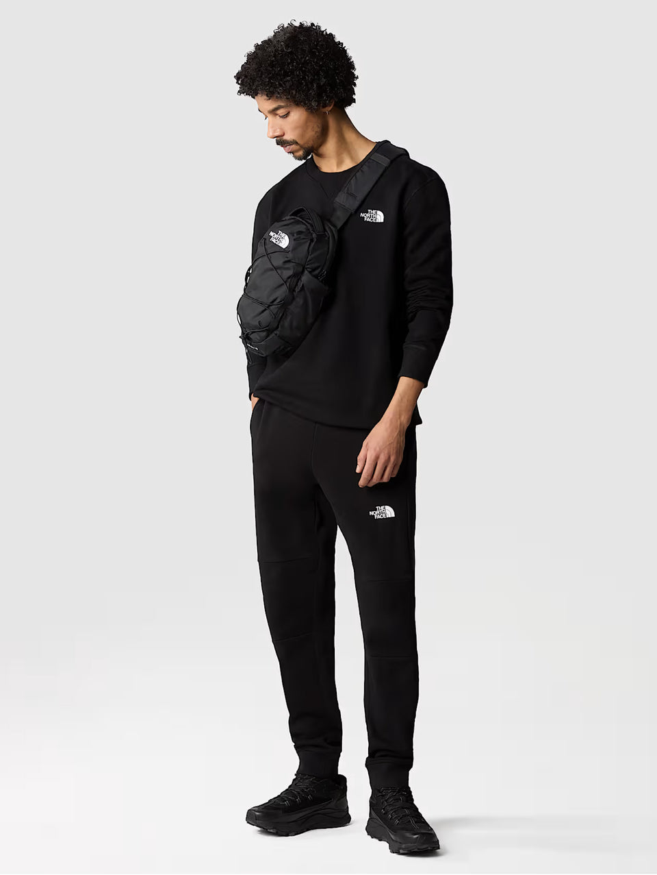 THE NORTH FACE Felpa Girocollo Simple Dome Nero Moda
