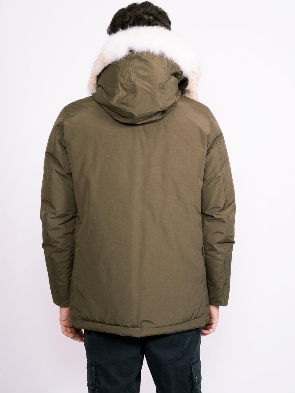 WOOLRICH Giaccone Anorak in Ramar Verde Negozi Online