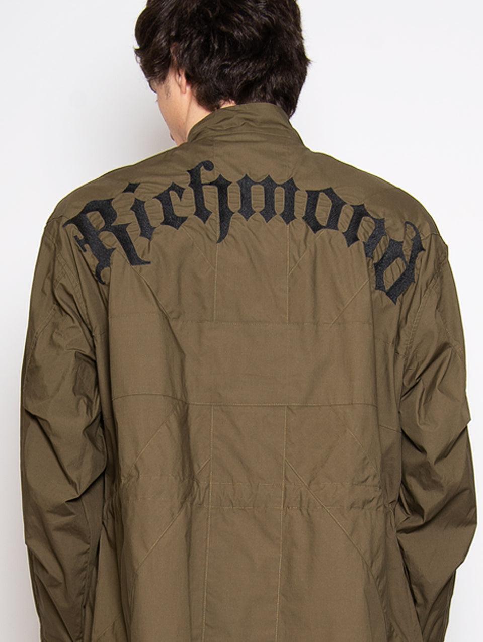 JOHN RICHMOND Parka Oversize Verde Promozione Limitata