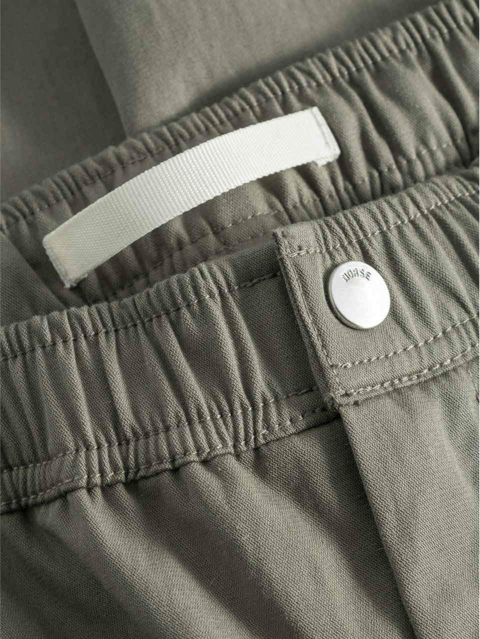 NORSE PROJECTS Pantaloni con Coulisse in Micro Twill Verde Economico