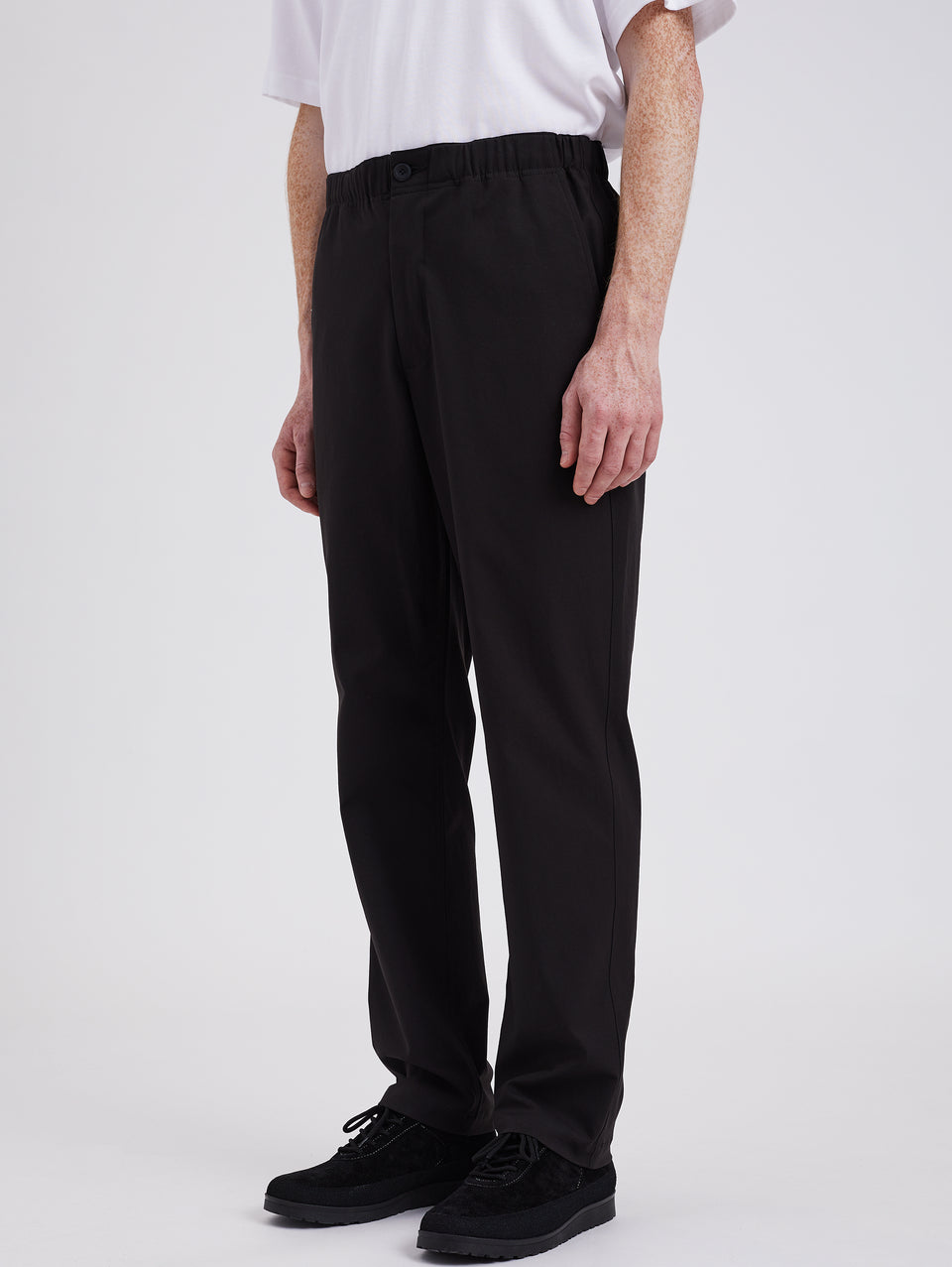 NORSE PROJECTS Pantaloni in Solotex con Elastico in Vita Nero Online