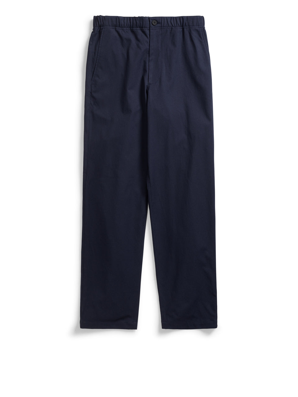 NORSE PROJECTS Pantaloni in Solotex con Elastico in Vita Blu Outlet