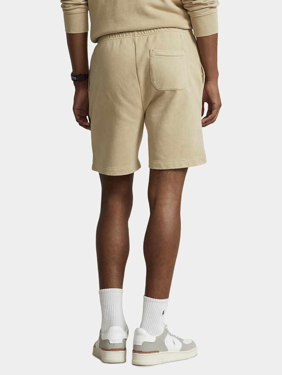 RALPH LAUREN Shorts in Cotone Loopback Beige Qualità Garantita