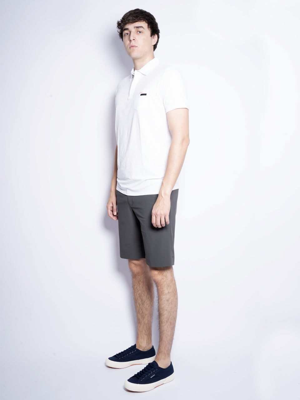 RRD Bermuda in Tessuto Stretch Bosco Shopping Online