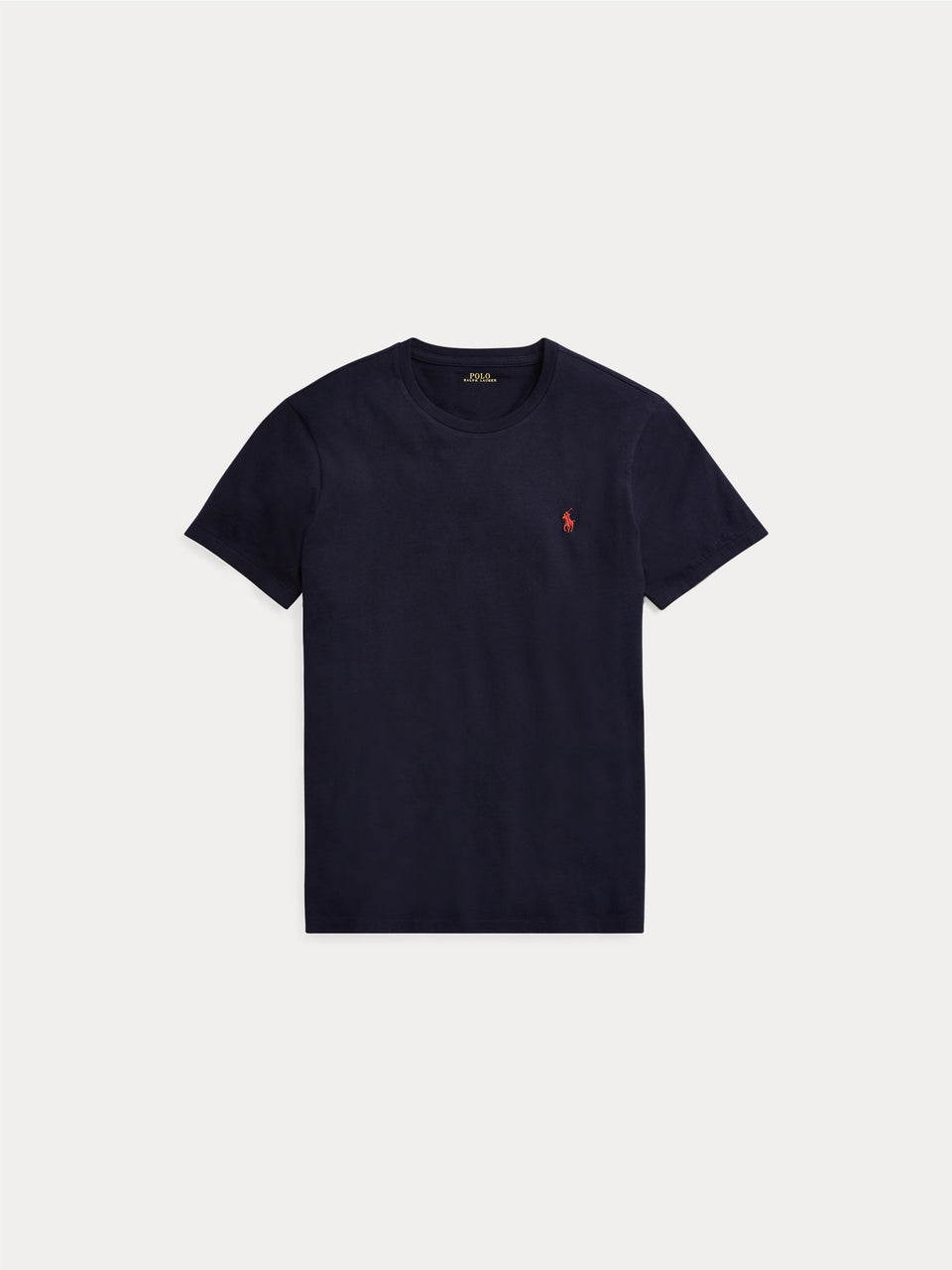 RALPH LAUREN T-shirt in Cotone Basica Inchiostro Economico