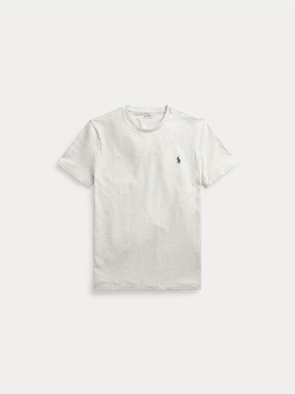RALPH LAUREN T-shirt in Cotone Basica Grigio Outlet