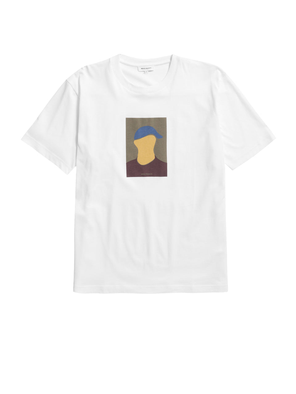 NORSE PROJECTS T-shirt con Stampa Serigrafata Bianco Offerte