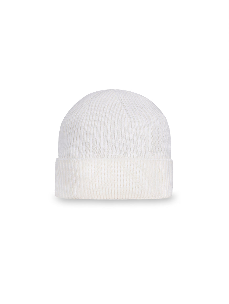 AFTER LABEL Cappello a Coste con Logo Panna In Linea