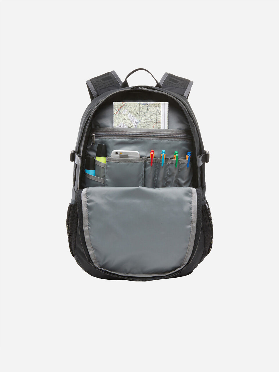 THE NORTH FACE Zaino con Lacci Classico Borealis Nero/Asfalto Spedizione Gratuita
