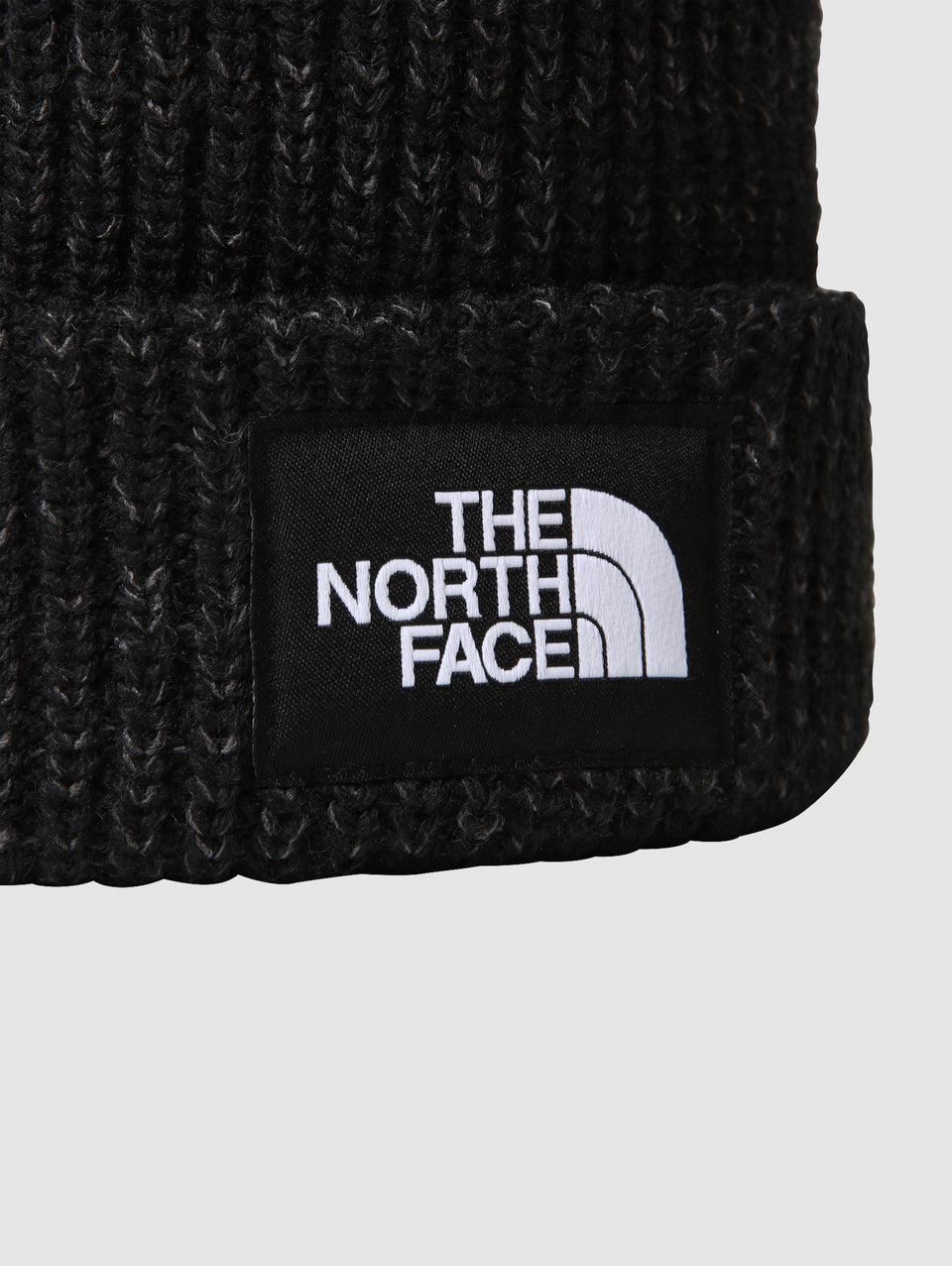 THE NORTH FACE Berretto in Maglia a Coste con Logo Nero Economico