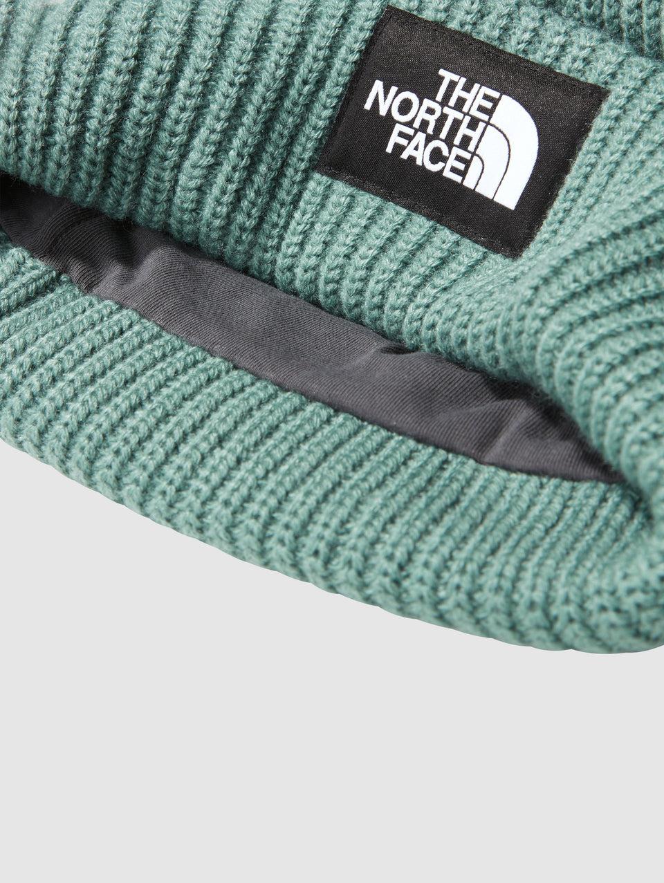 THE NORTH FACE Berretto in Maglia a Coste con Logo Salvia Online