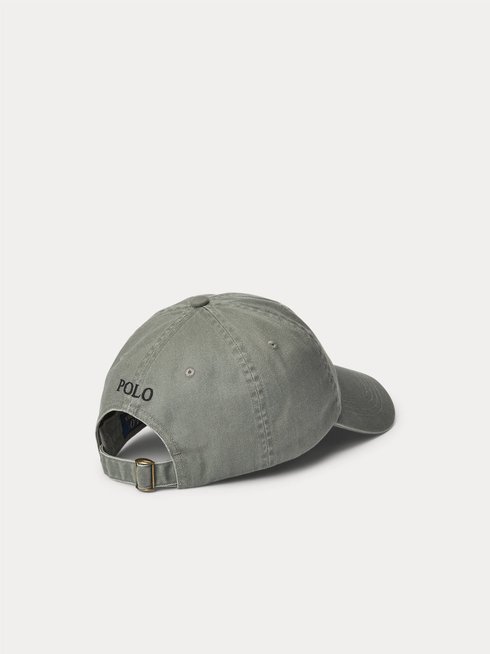 RALPH LAUREN Cappello da Baseball in Chino di Cotone Grigio I Più Venduti