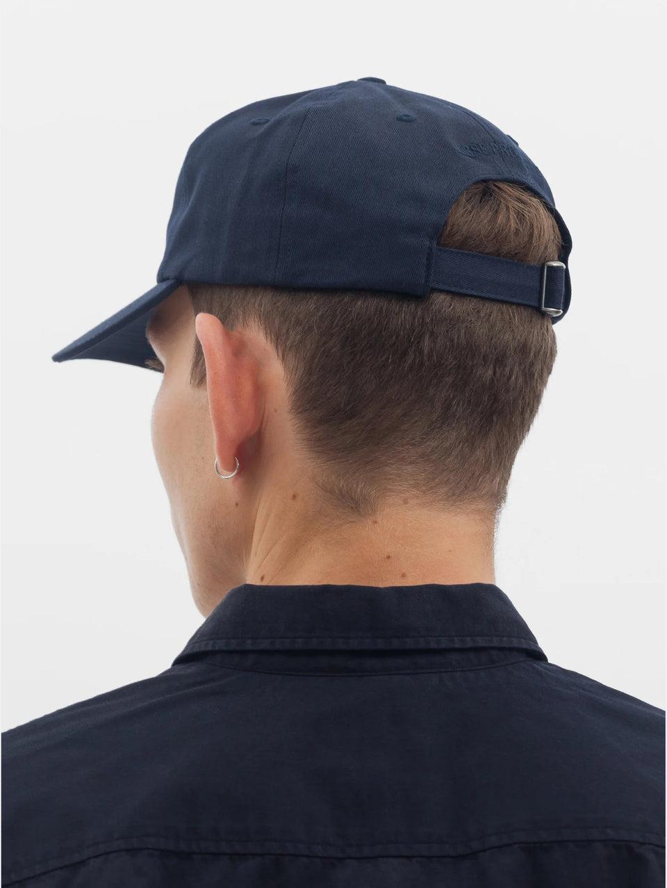 NORSE PROJECTS Cappello con Visiera in Cotone Blu In Saldo