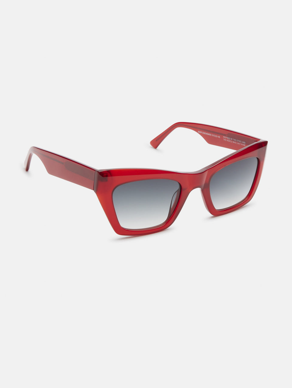 DISTRICT PEOPLE Occhiali da Sole Maryle Bone Rosso Soddisfazione Garantita