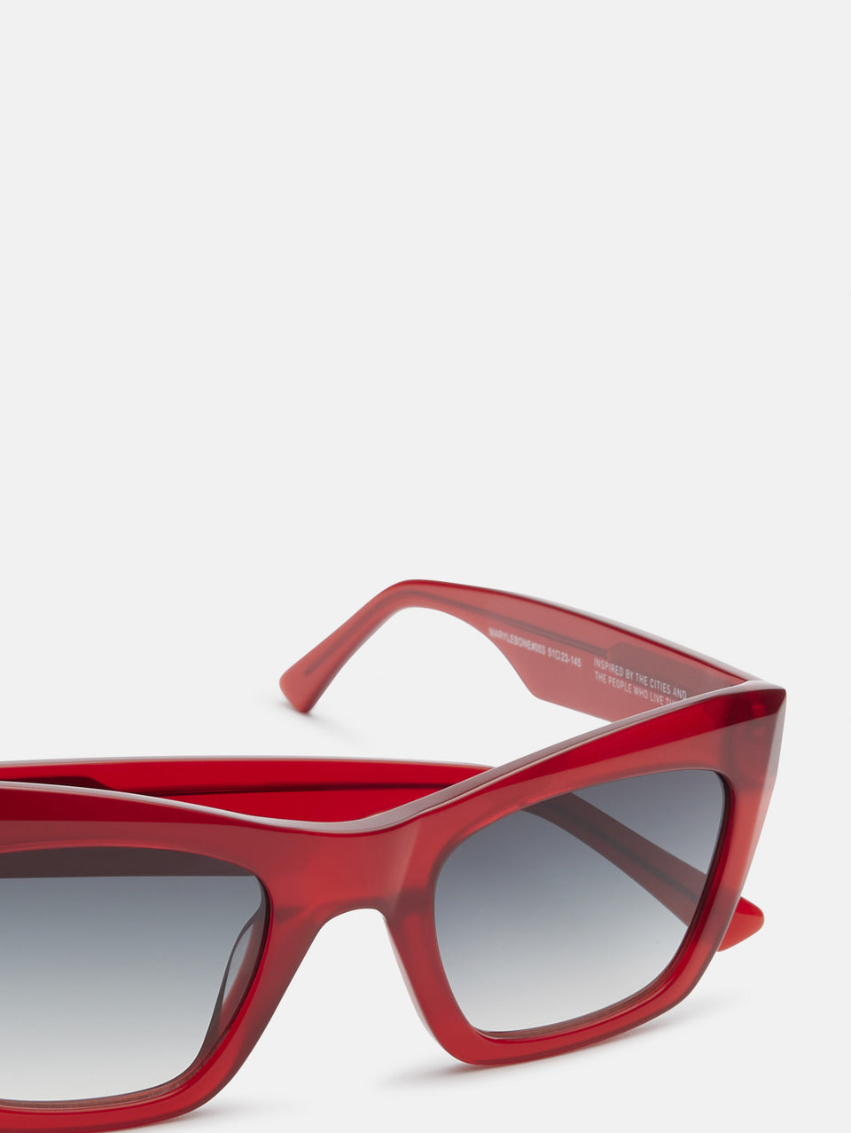 DISTRICT PEOPLE Occhiali da Sole Maryle Bone Rosso Soddisfazione Garantita
