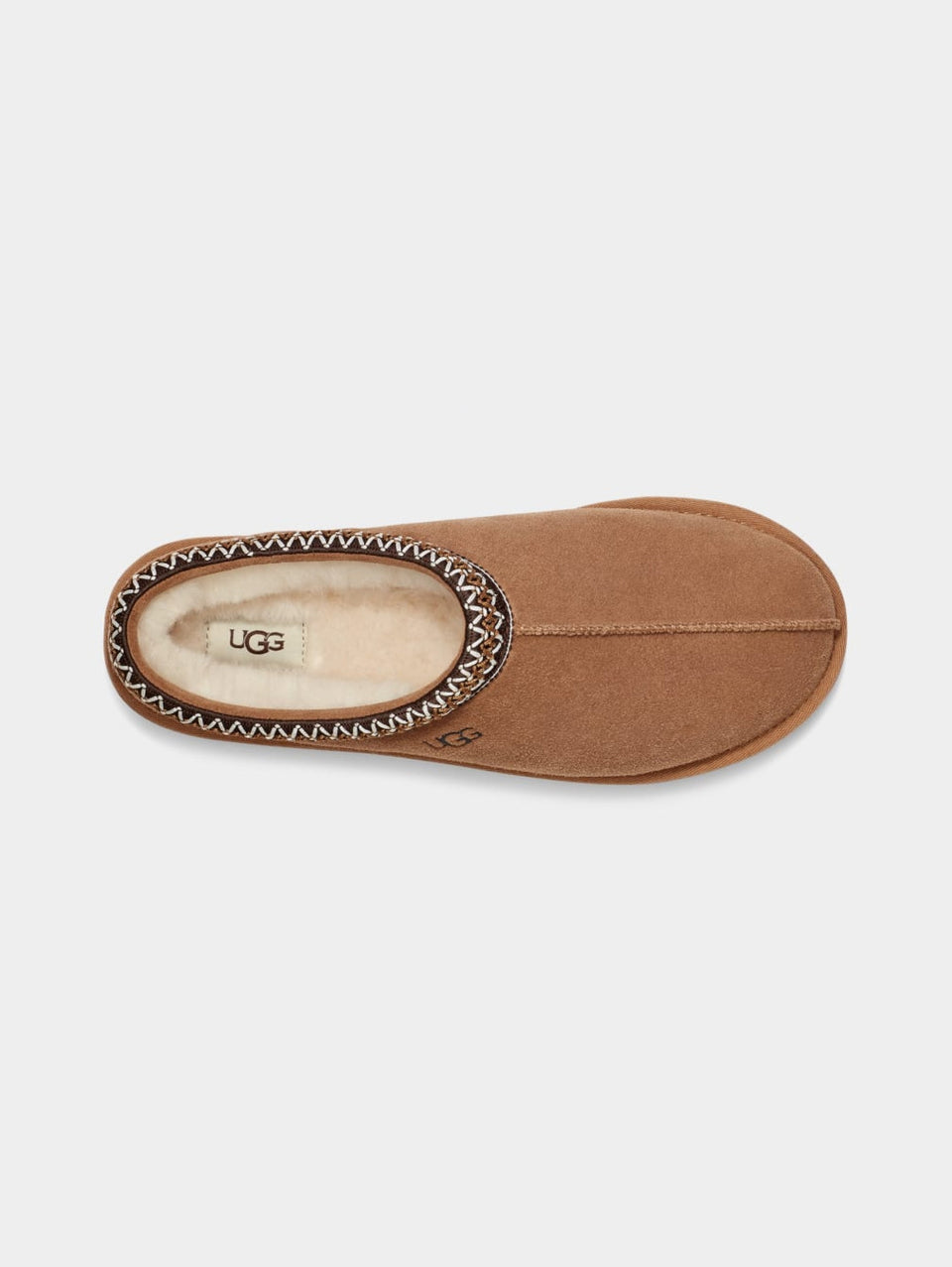 UGG Ciabatte in Camoscio Tasman da Uomo Castagna Offerte