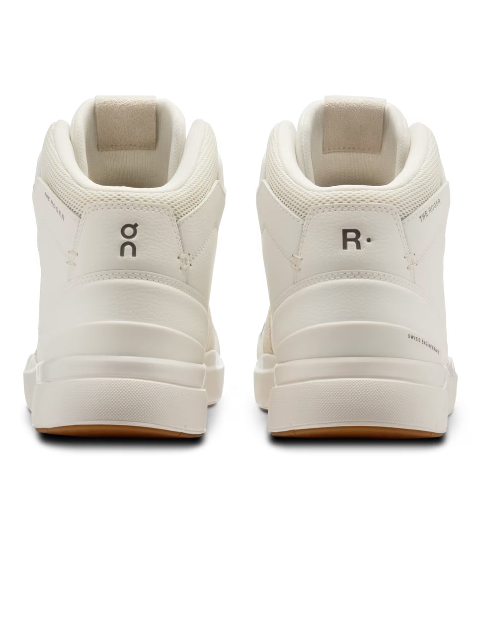 ON RUNNING Sneakers Alte The Rogers Clubhouse Mid Bianco/Sabbia Vendita Calda
