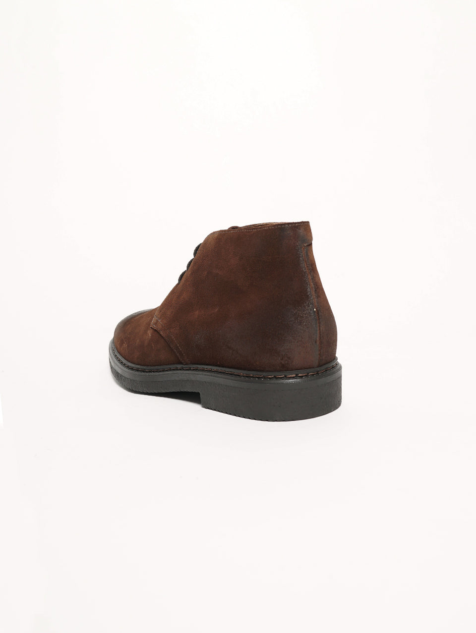 DUCA DI WELLES Stivaletto in pelle oliata Terra di siena bruciato Soddisfazione Garantita