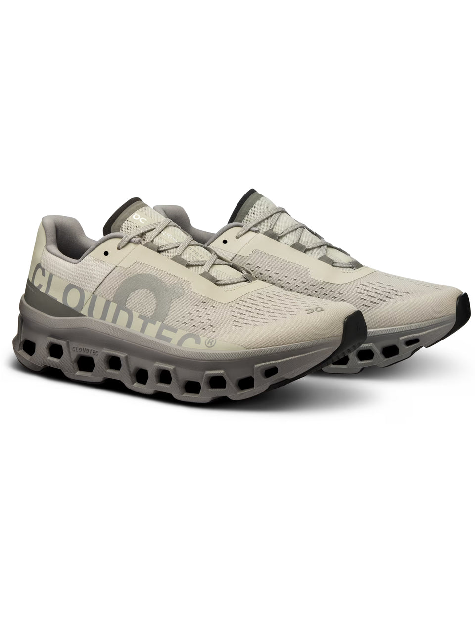 ON RUNNING Sneakers Cloudmonster da Uomo Ghiaccio/Alluminio Ritorno libero