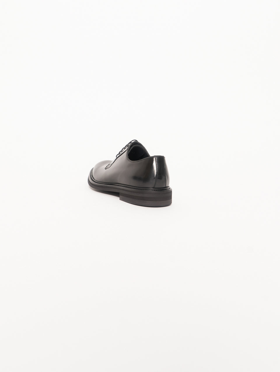 SEBOY'S Derby Classica con Suola in Gomma Nero Vendita Economica