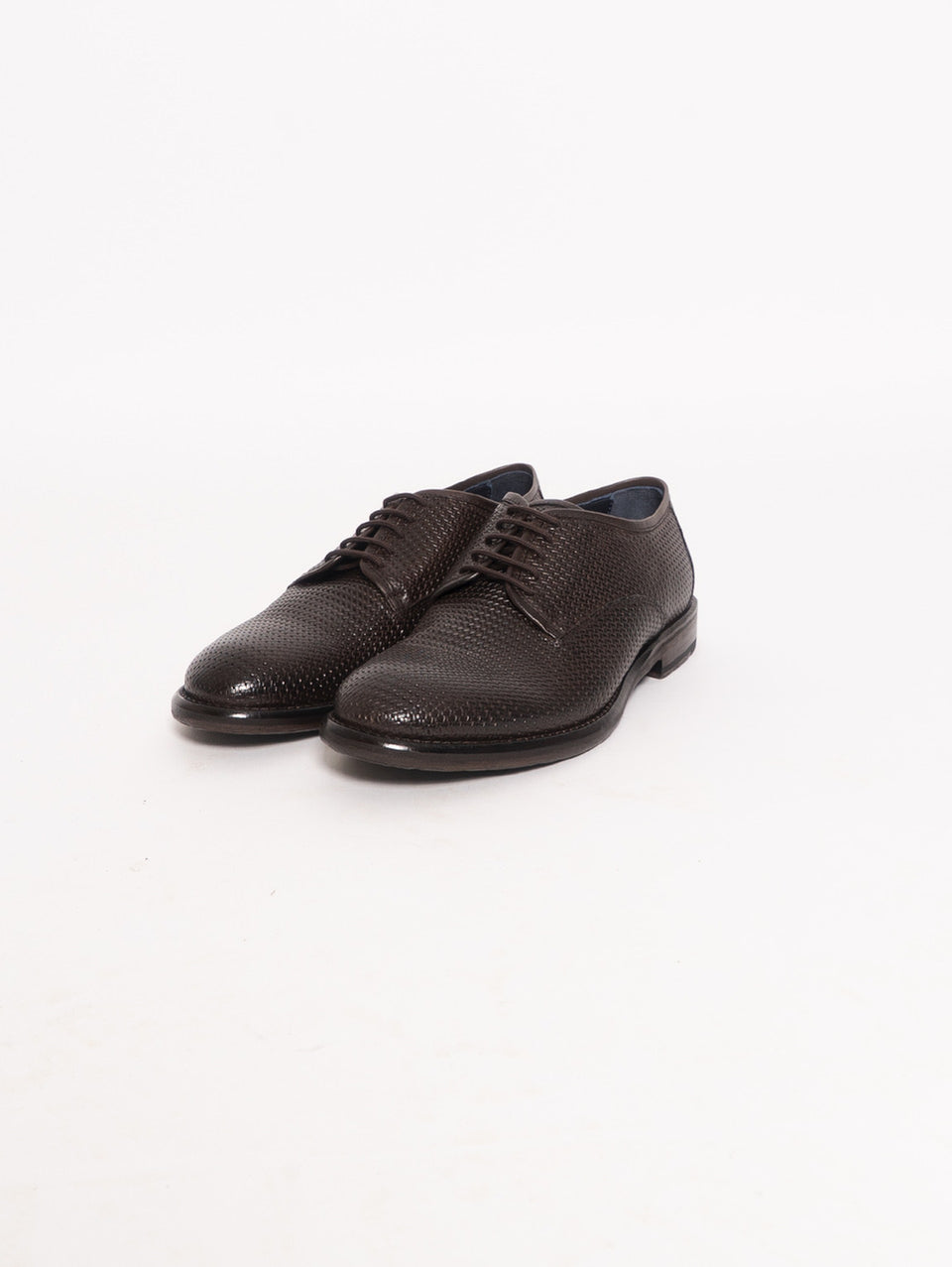 SEBOY'S Stringata in Pelle Intrecciata - Marrone Moda