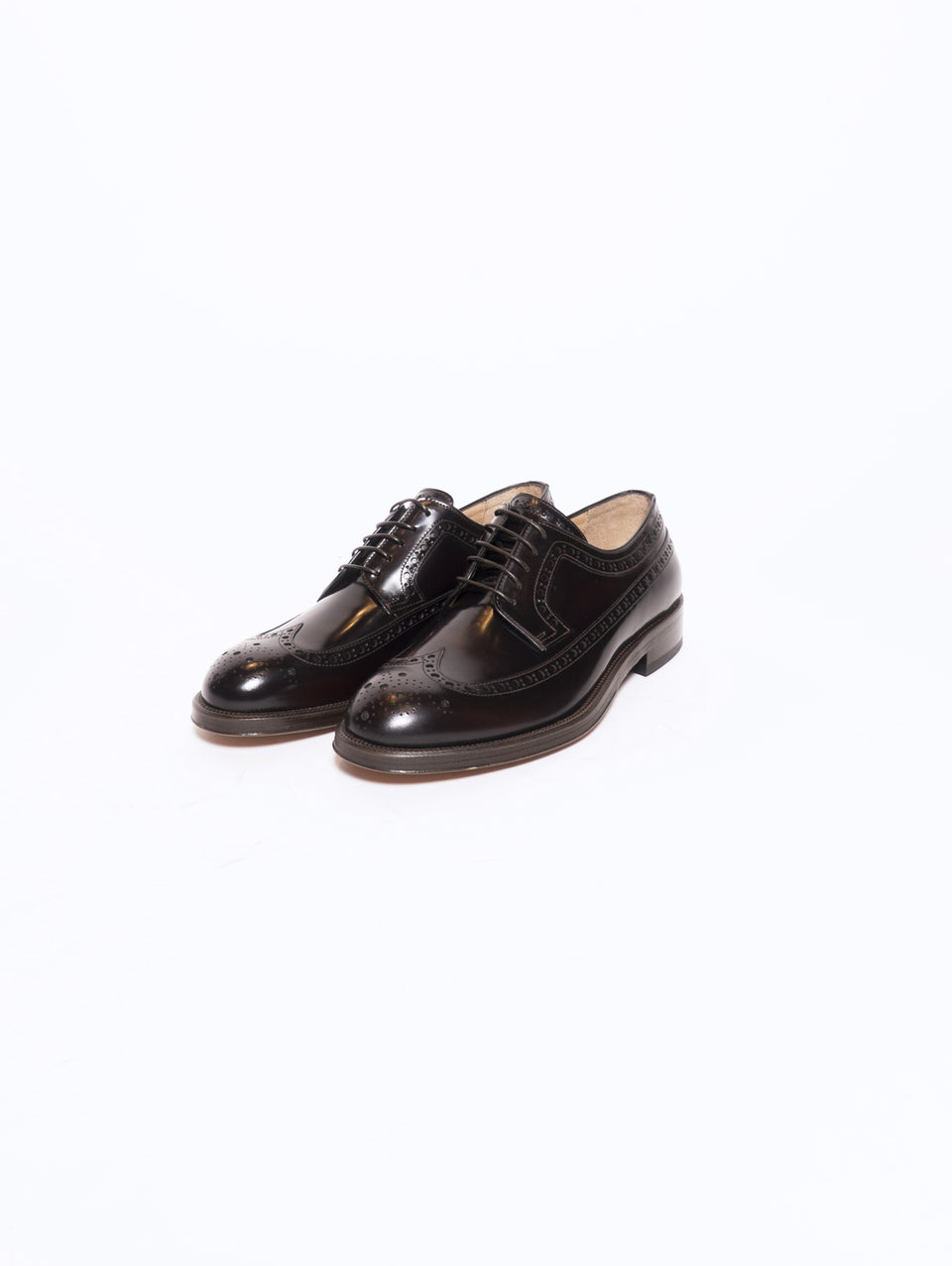 SEBOY'S Stringata con Lavorazione Brogue Longwing Marrone 2025