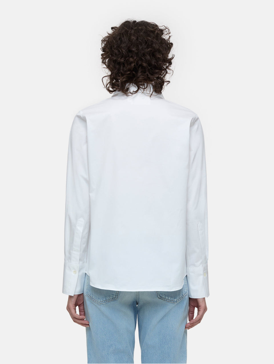 CLOSED Blusa con Scollo a Tunica Bianco Moda