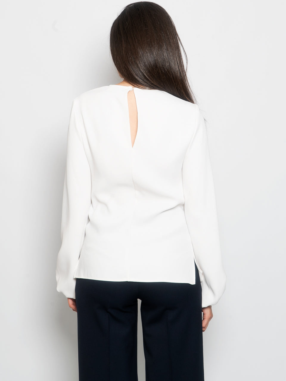 P.A.R.O.S.H. Blusa con Manica a Palloncino Panna 2025